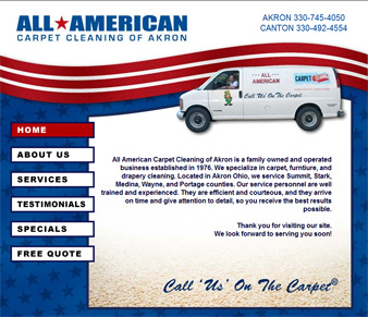 All American Carpet Cleaning of Akron