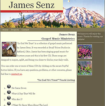 James Senz Home Page