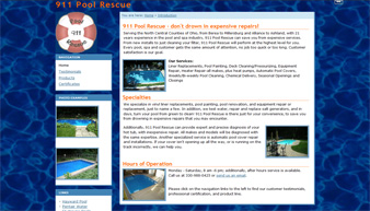911 Pool Rescue Home Page